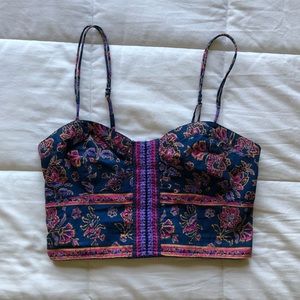 American Eagle Navy Crop Top / Bandeau